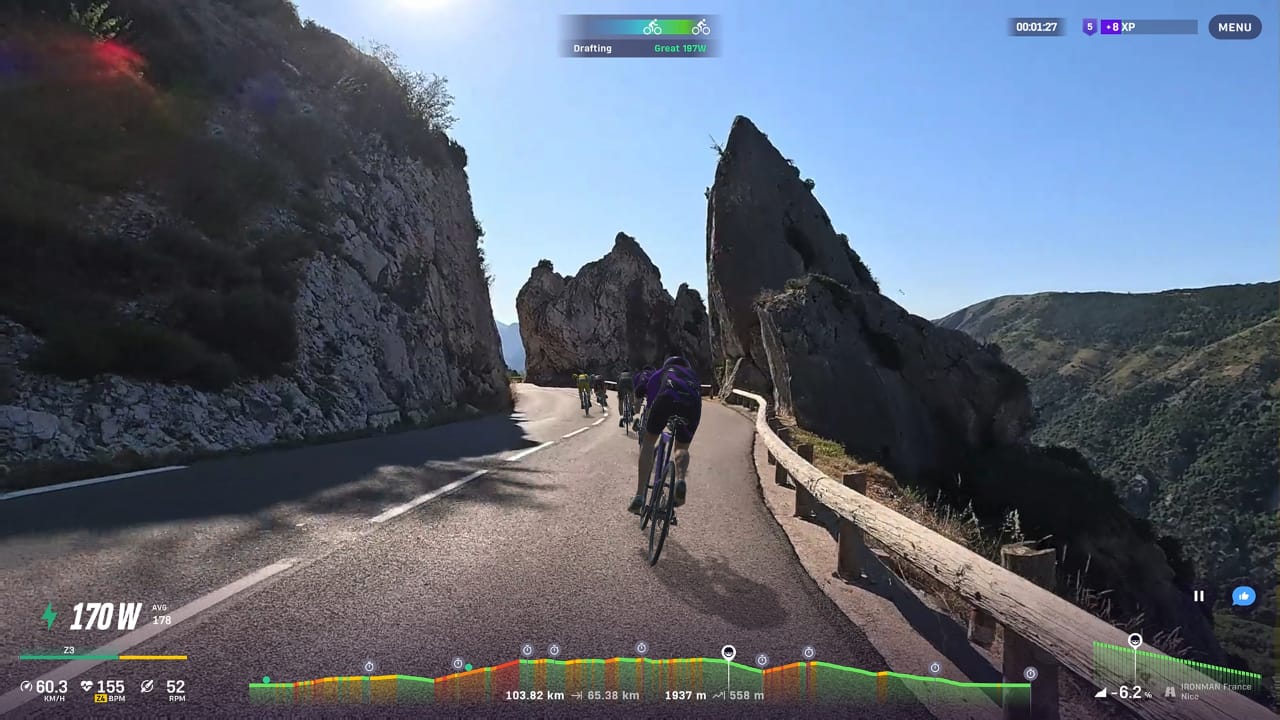 ROUVY IRONMAN Nice course