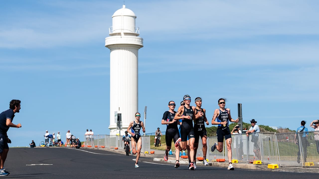 Cassandre Beaugrand run WTCS Grand Final Wollongong 2025