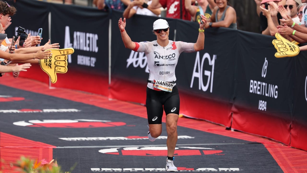 Hannah Berry finishes fourth at the 2025 IRONMAN World Championship in Kona