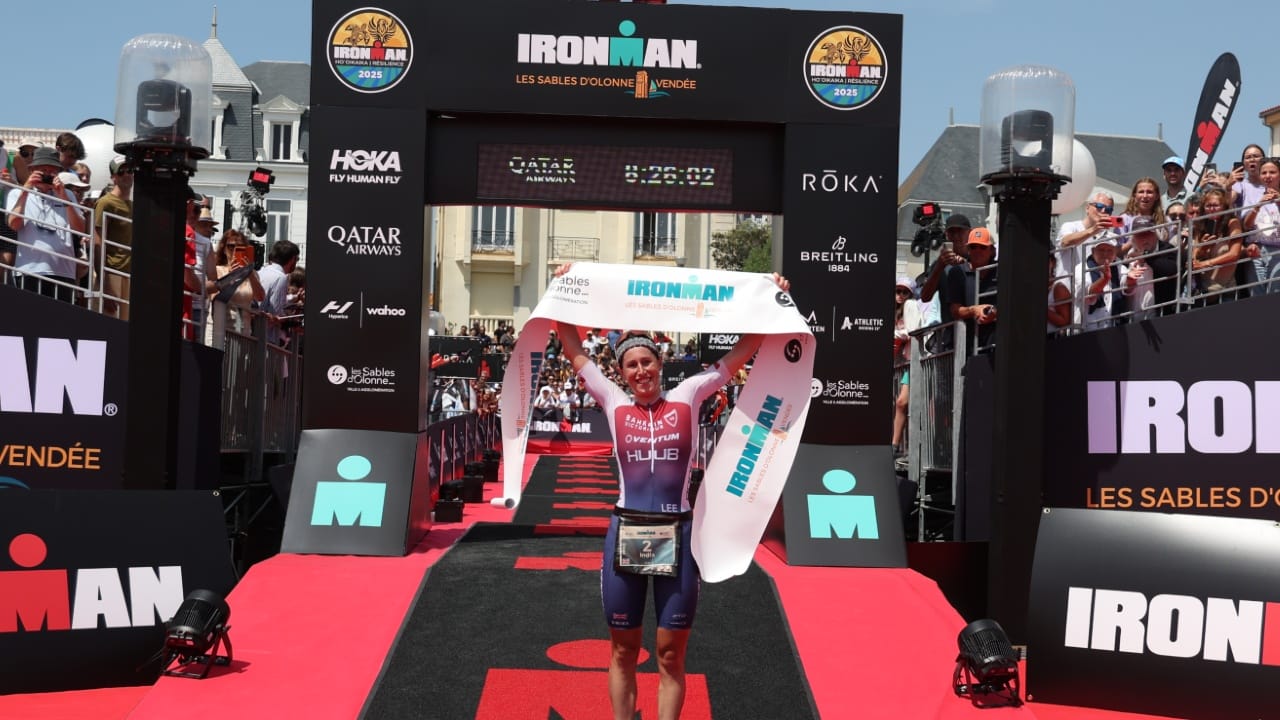India Lee wins IRONMAN Les Sables 2025
