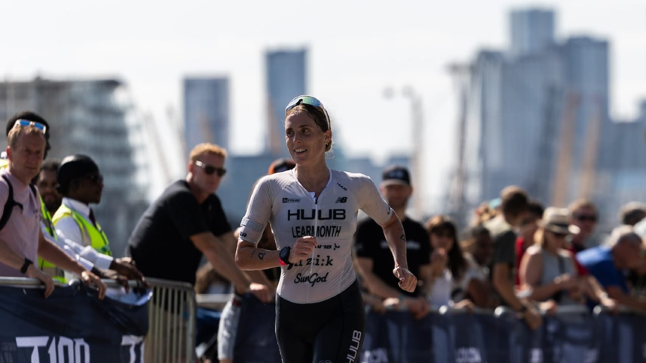 Jess Learmonth T100 London 2025 run