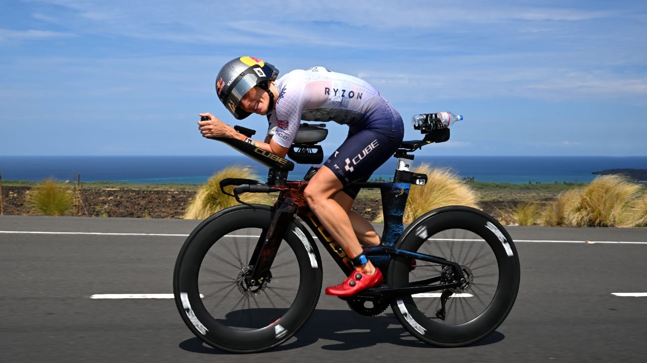 Lucy Charles Barclay bike IRONMAN World Championship 2025 Kona