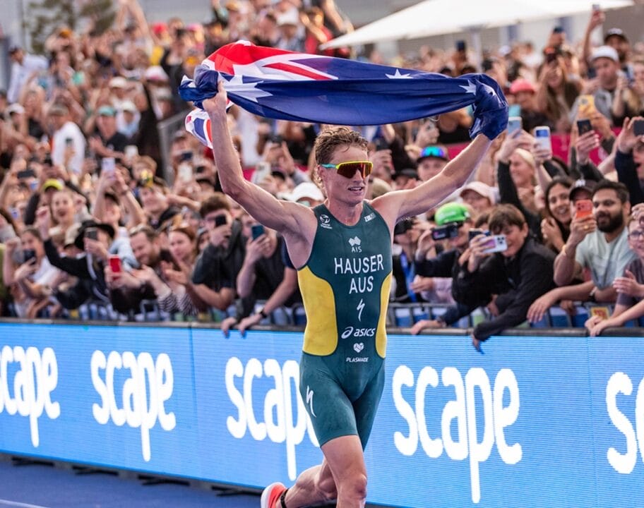 Matt Hauser Aussie flag WTCS Wollongong 2025