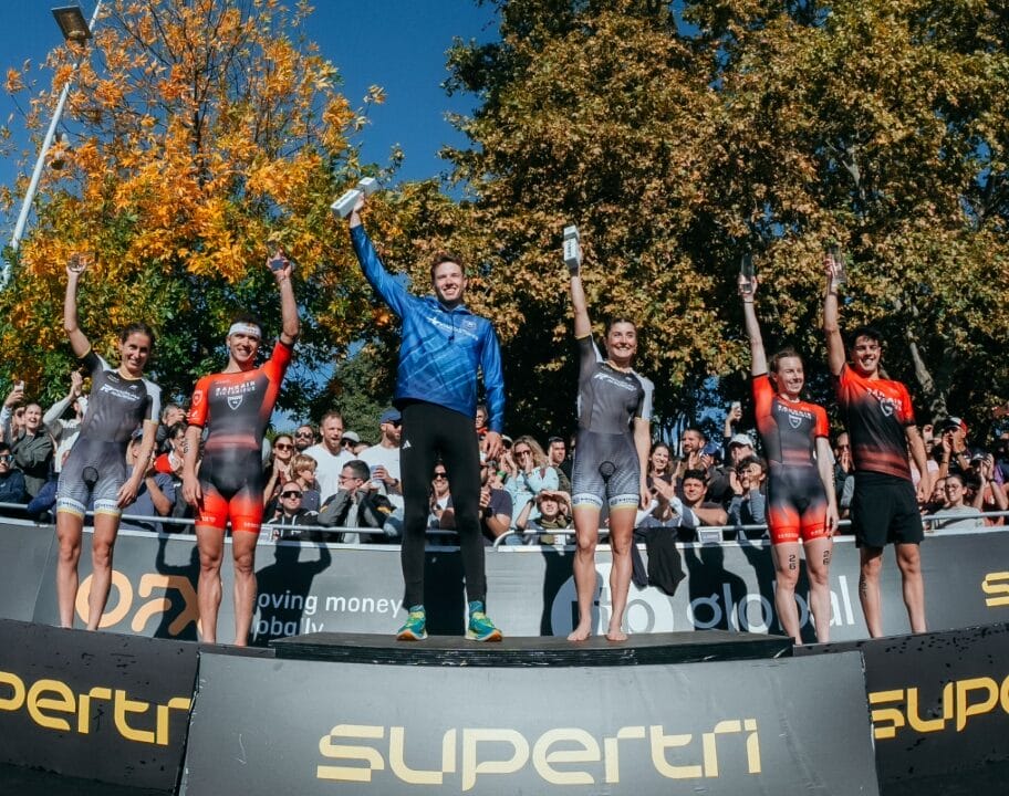Toulouse Supertri 2025 combined podium