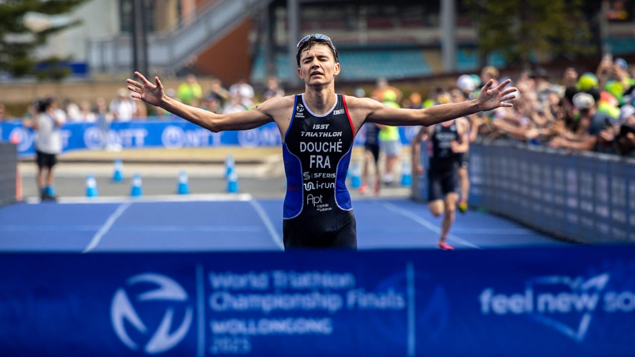 Tristan Douche wins junior men title World Championships Wollongong 2025