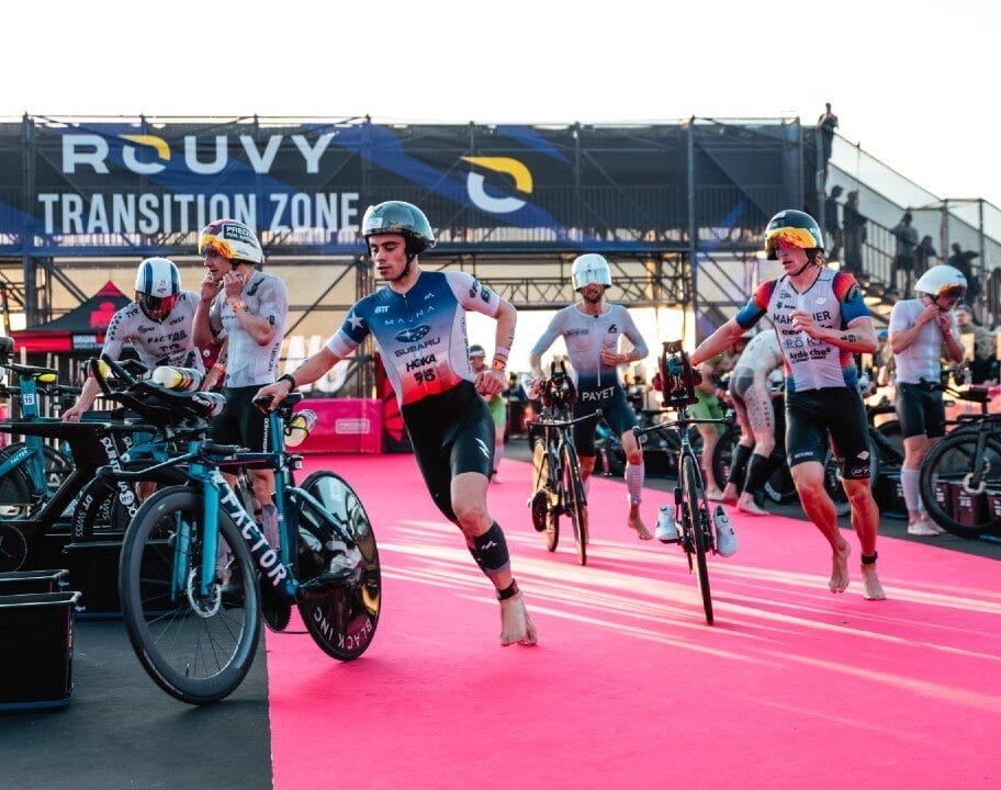 IRONMAN 70.3 World Champs 2025 marbella transition