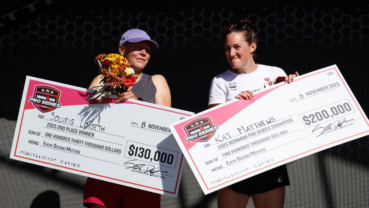 Kat Matthews Solveig Lovseth IRONMAN Pro Series 2025